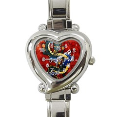 Dragon Heart Italian Charm Watch by ExtraAwesomeSauce