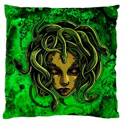 Medusa Standard Flano Cushion Case (one Side) by ExtraAwesomeSauce