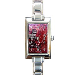 Knight Rectangle Italian Charm Watch by ExtraAwesomeSauce