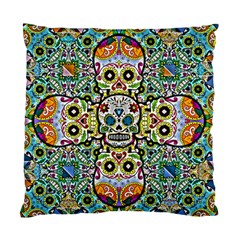 Sugar Skulls Pattern Standard Cushion Case (one Side) by ExtraAwesomeSauce