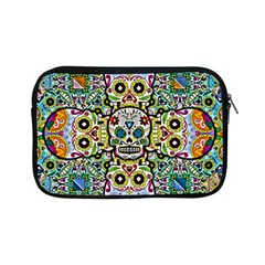 Sugar Skulls Pattern Apple Ipad Mini Zipper Cases by ExtraAwesomeSauce