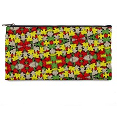 Leaves Pattern Pencil Case by ExtraAwesomeSauce