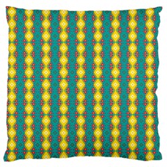 Native American Pattern Large Flano Cushion Case (two Sides) by ExtraAwesomeSauce