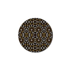 Modern Geometric Ornate Pattern Golf Ball Marker (4 Pack) by dflcprintsclothing