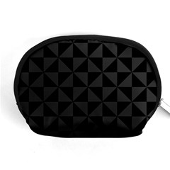 Abstraittrianglesnoir Accessory Pouch (medium) by kcreatif