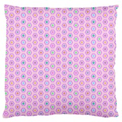 Hexagonal Pattern Unidirectional Large Flano Cushion Case (two Sides) by Dutashop