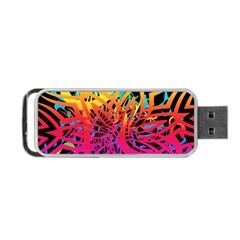 Abstract Jungle Portable Usb Flash (two Sides) by icarusismartdesigns