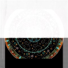 Mandala - 0008b - The Coffee Eye Rectangular Jigsaw Puzzl by WetdryvacsLair