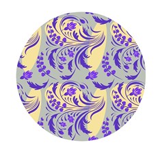 Folk Floral Pattern  Abstract Flowers Surface Design  Seamless Pattern Mini Round Pill Box (pack Of 5) by Eskimos