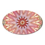 Pink Beauty 1 Oval Magnet Front