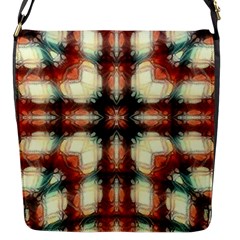 Royal Plaid  Flap Closure Messenger Bag (s) by LW41021