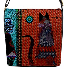 Cats Flap Closure Messenger Bag (s) by LW41021