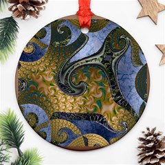 Sea Of Wonder Ornament (round) by LW41021