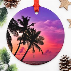 Ocean Paradise Ornament (round) by LW323