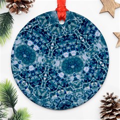 Blue Heavens Ornament (round) by LW323