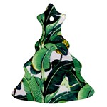 Banana leaves Christmas Tree Ornament (Two Sides) Front