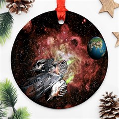 Space Ornament (round) by LW323