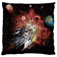 Space Large Cushion Case (two Sides) by LW323