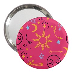 Pattern Mystic Color 3  Handbag Mirrors by alllovelyideas