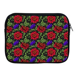 Spanish Passion Floral Pattern Apple Ipad 2/3/4 Zipper Cases by gloriasanchez