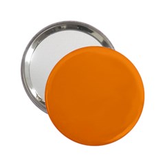 Apricot Orange 2 25  Handbag Mirrors by FabChoice