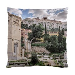 Roman Agora, Athens, Greece Standard Cushion Case (one Side) by dflcprintsclothing