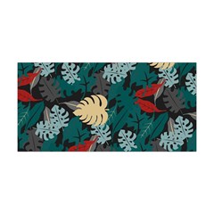 Tropical Autumn Leaves Yoga Headband by tmsartbazaar