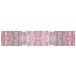 Pink Arabesque Small Flano Scarf Back