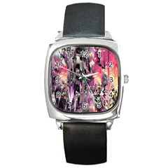 Combat Drops Square Metal Watch by MRNStudios