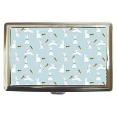 Funny And Funny Hares  And Rabbits In The Meadow Cigarette Money Case by SychEva