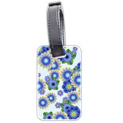 Flower Bomb 7 Luggage Tag (two Sides) by PatternFactory