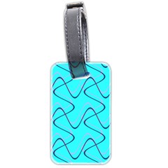 Retro Fun 821b Luggage Tag (two Sides) by PatternFactory