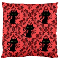 Cat Pattern Standard Flano Cushion Case (two Sides) by NerdySparkleGoth