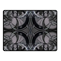 Lunar Phases Fleece Blanket (small) by MRNStudios