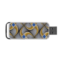 Modern Optaart Portable Usb Flash (one Side) by Sparkle