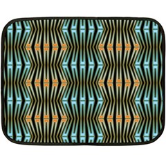 Digital Springs Double Sided Fleece Blanket (mini)  by Sparkle