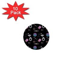 Pastel Goth Witch 1  Mini Buttons (10 Pack)  by NerdySparkleGoth