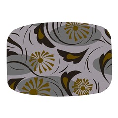 Folk Flowers Pattern Floral Surface Design Seamless Pattern Mini Square Pill Box by Eskimos