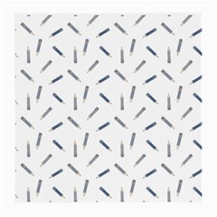 Gray Pencils On A Light Background Medium Glasses Cloth (2 Sides) by SychEva