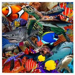 Under The Sea 5 Wooden Puzzle Square by impacteesstreetwearcollage