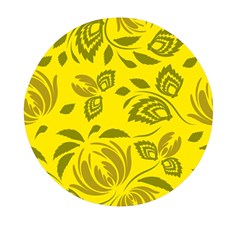 Folk Flowers Pattern Floral Surface Design Seamless Pattern Mini Round Pill Box (pack Of 5) by Eskimos