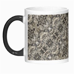 Vintage Pattern Geometric Mosaic Morph Mugs by dflcprintsclothing