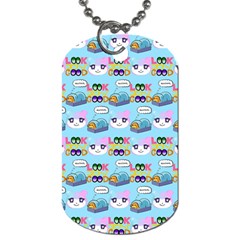 Look Cat Dog Tag (two Sides) by Sparkle