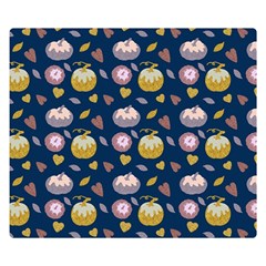 Autumn Pumpkins Double Sided Flano Blanket (small)  by SychEva