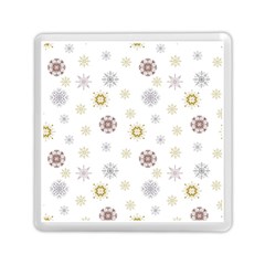 Magic Snowflakes Memory Card Reader (square) by SychEva