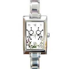 Chirality Rectangle Italian Charm Watch by Limerence