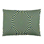 Illusion Waves Pattern Pillow Case 26.62 x18.9  Pillow Case