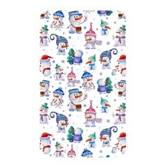 Cute Snowmen Celebrate New Year Memory Card Reader (rectangular) by SychEva