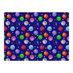 Christmas Balls Double Sided Flano Blanket (Mini)  35 x27  Blanket Front