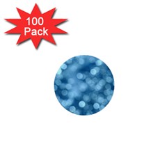 Light Reflections Abstract No8 Cool 1  Mini Buttons (100 Pack)  by DimitriosArt